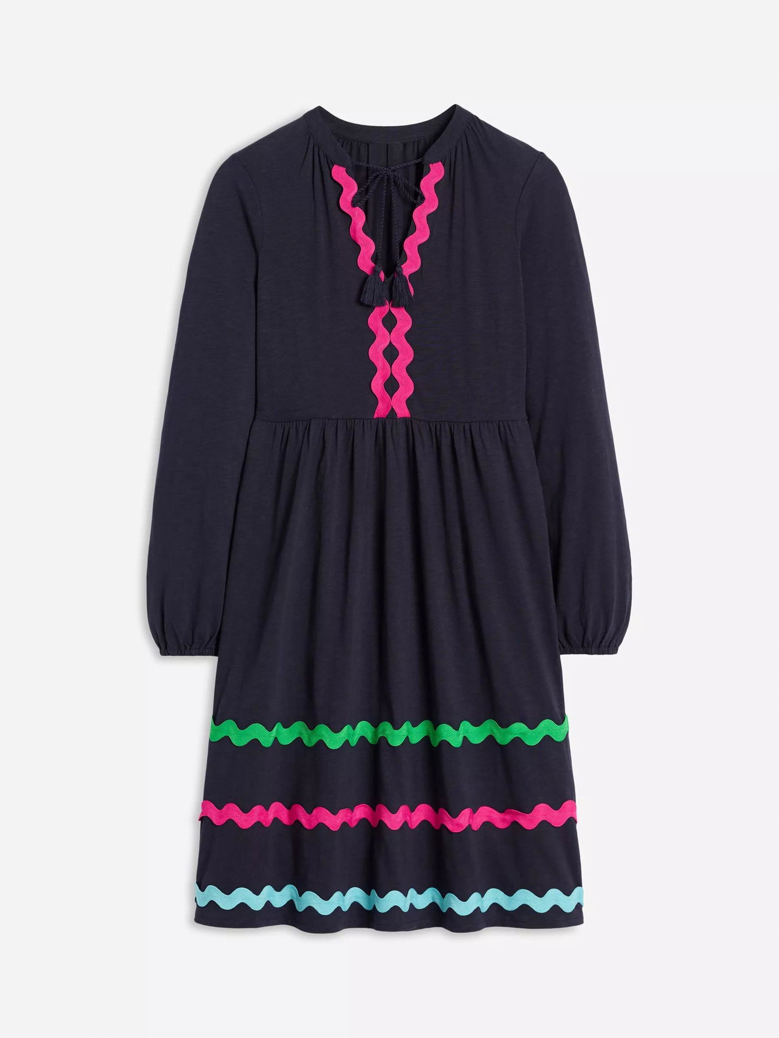 BODEN Corinna Ric Rac Jersey Dress | endource