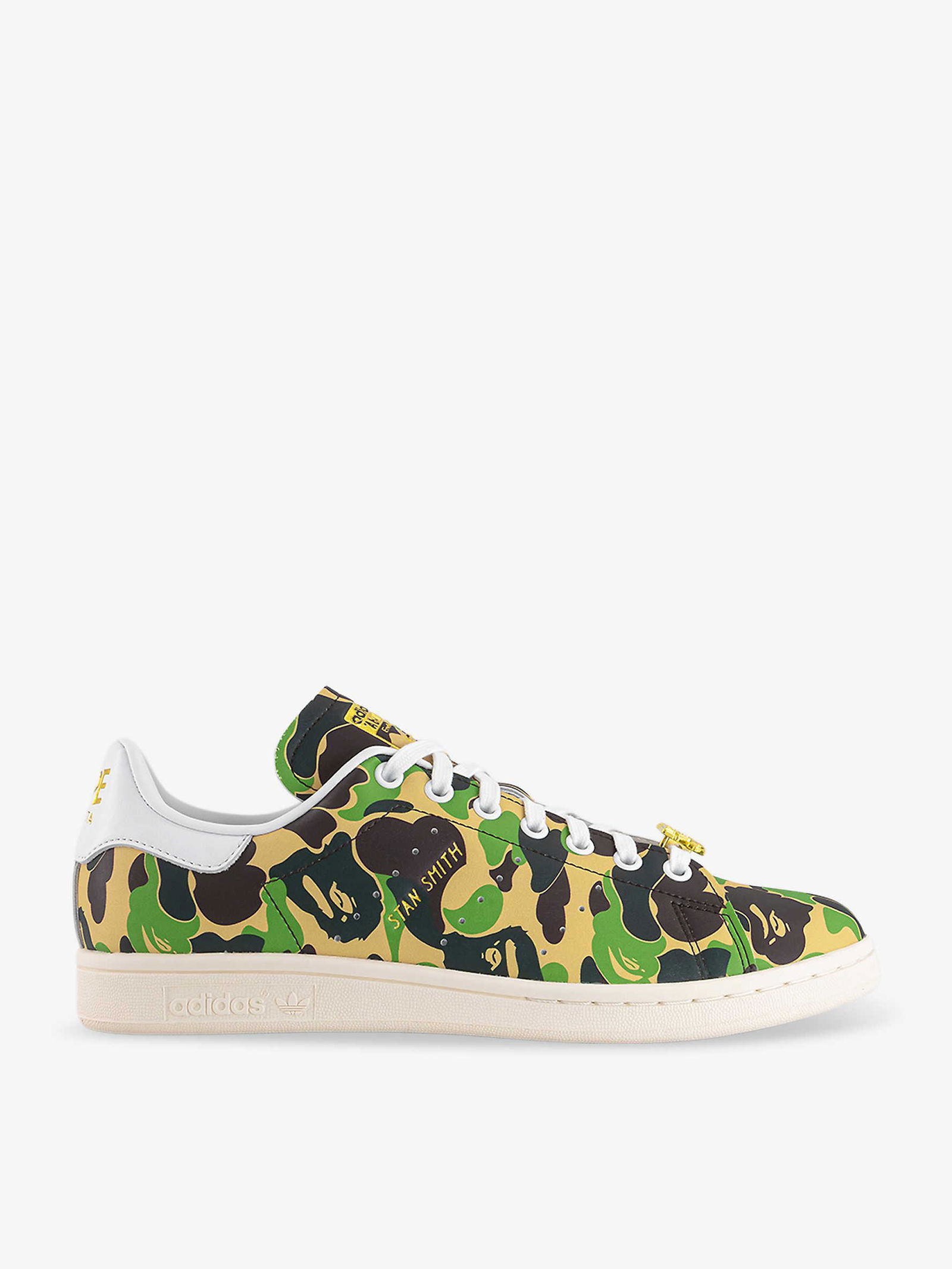 ADIDAS adidas x BAPE Stan Smith Leather Low-Top Trainers endource