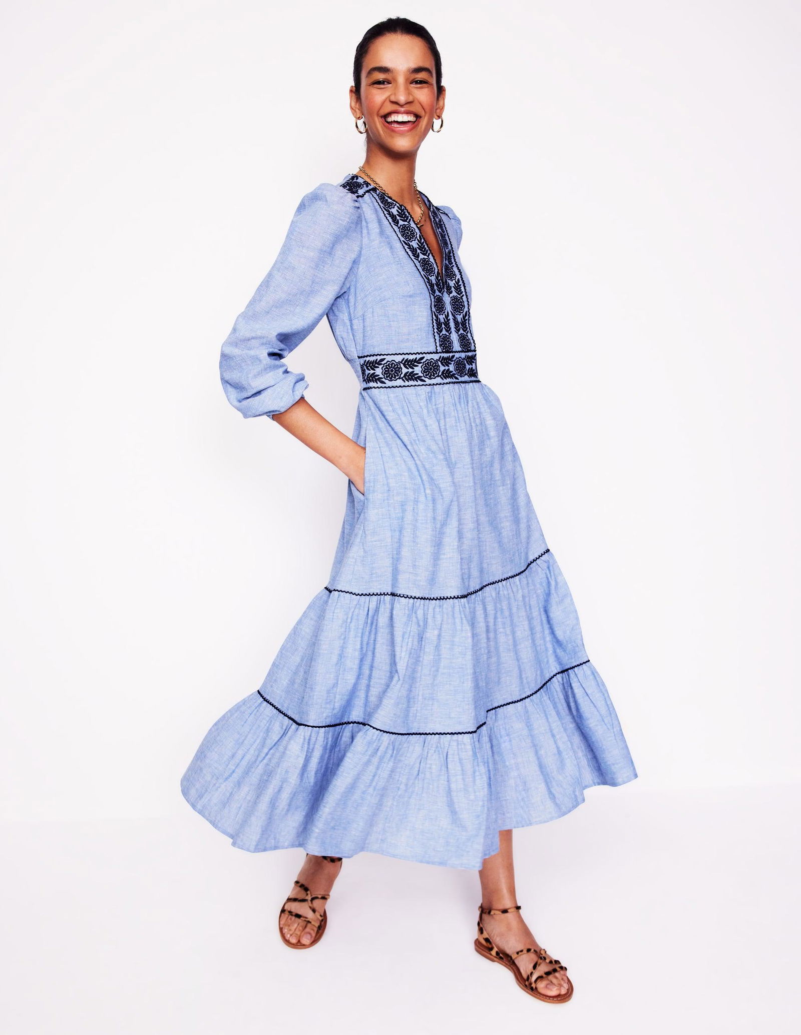 long sleeve off the shoulder sweater dress Women's Tanya Off The Shoulder Sweater Maxi Dress in Brown main image 1