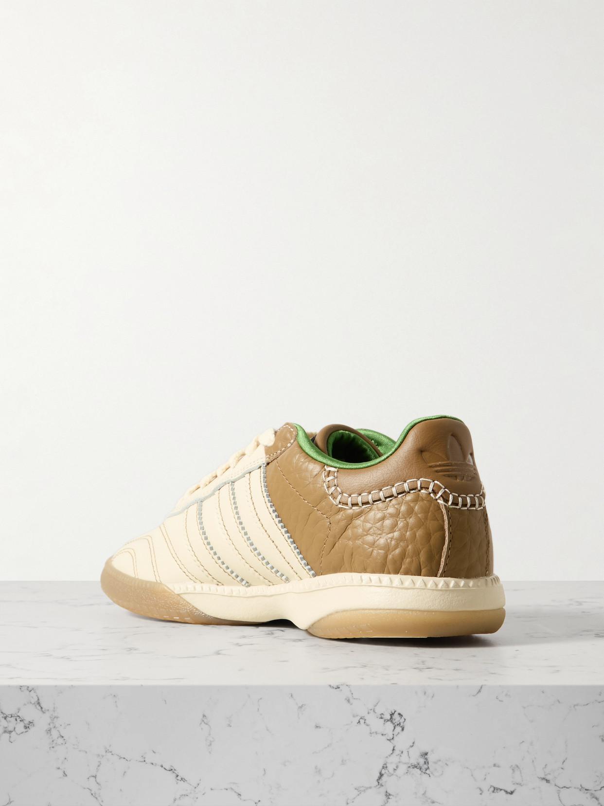 ADIDAS ORIGINALS adidas x Wales Bonner - Samba Millenium Leather Sneakers | endource ADIDAS ORIGINALS adidas x Wales Bonner - Samba Millenium Leather Sneakers | endource