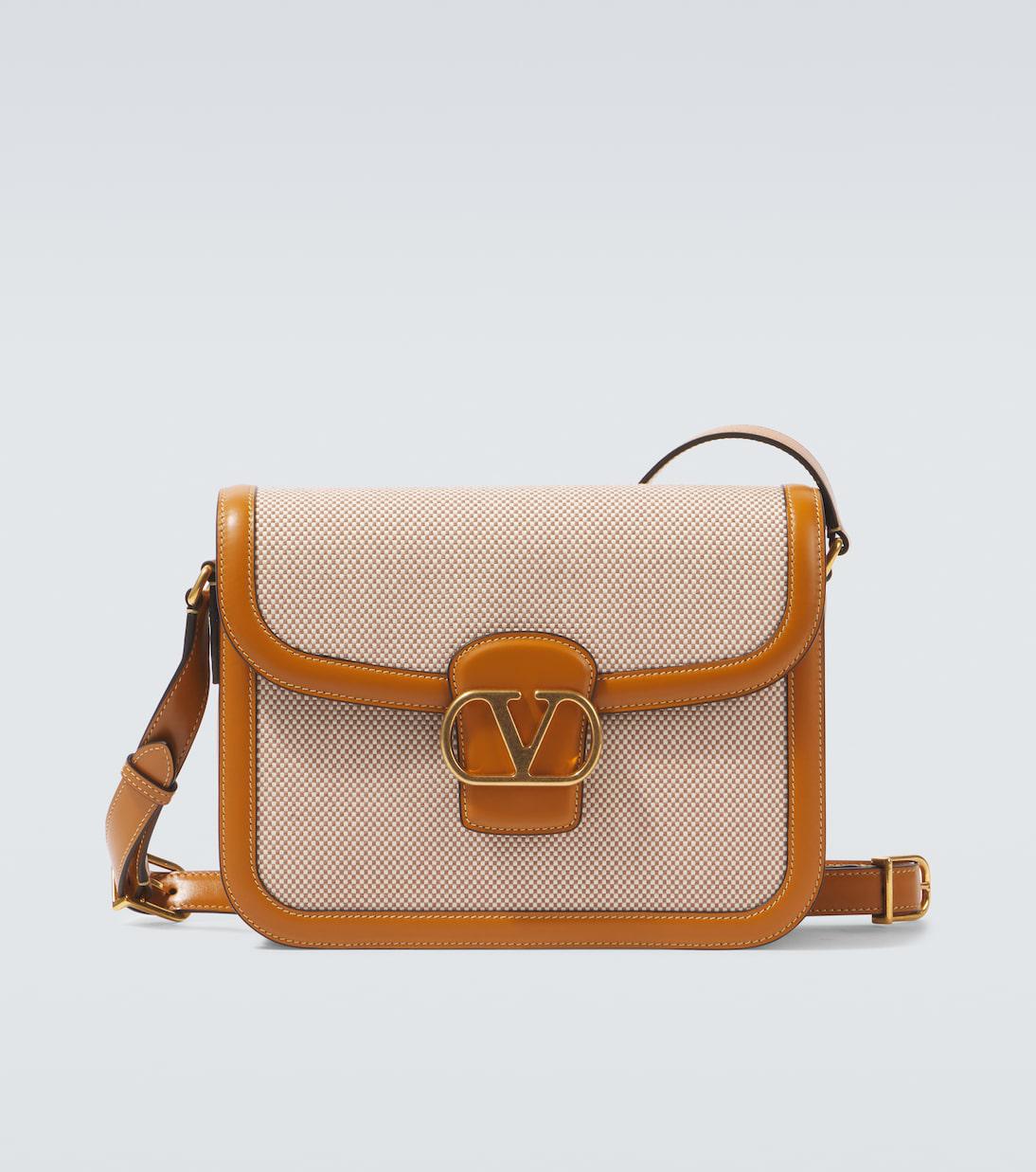 9TO5 Woven-Leather Shoulder Bag