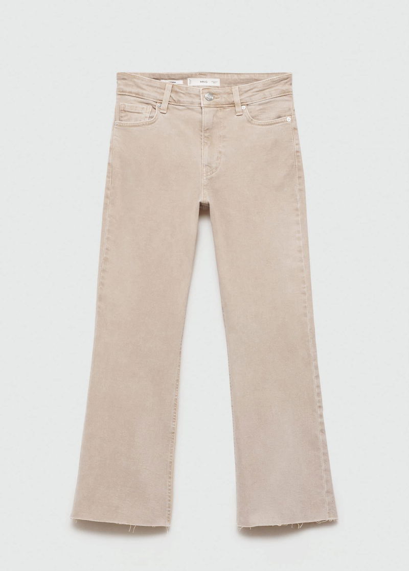 MANGO Jeans Sienna Flare Crop endource
