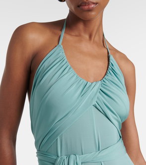 COS Halterneck Maxi Dress | endource
