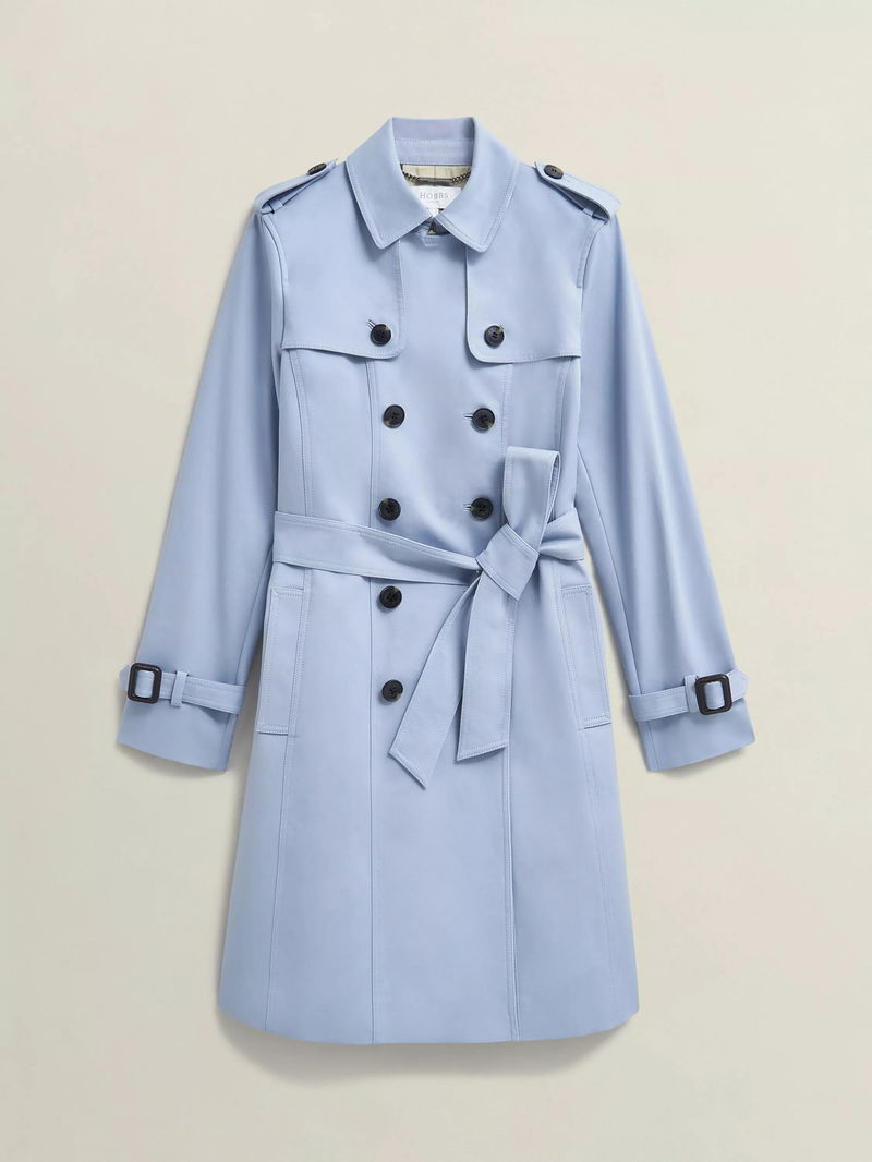 Hobbs Skylar Shower Resistant Trench Coat Black Hobbs Skylar Shower Resistant Trench Coat Black
