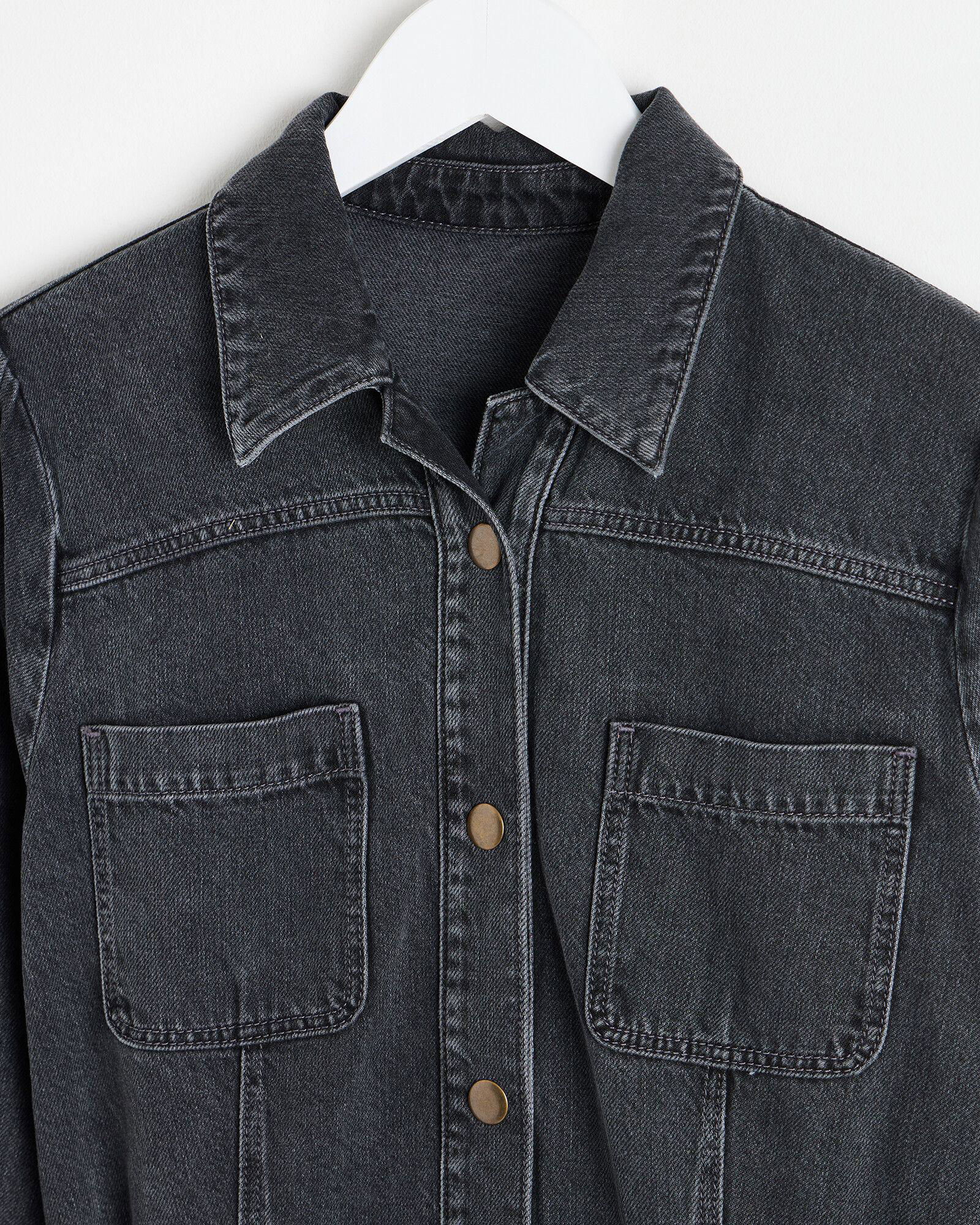 OLIVER BONAS Denim Midi Shirt Dress | endource