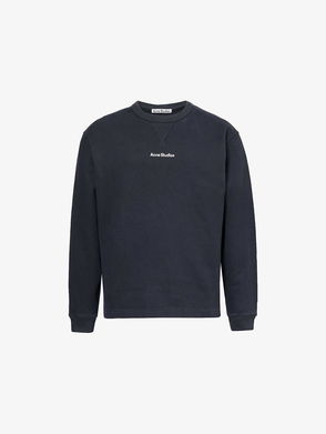 MAISON MARGIELA Brand-Embroidered Distressed Oversized-Fit Cotton 