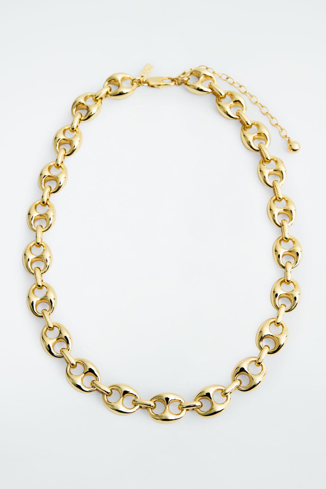 COS Chunky Mariner Chain Necklace in GOLD | Endource