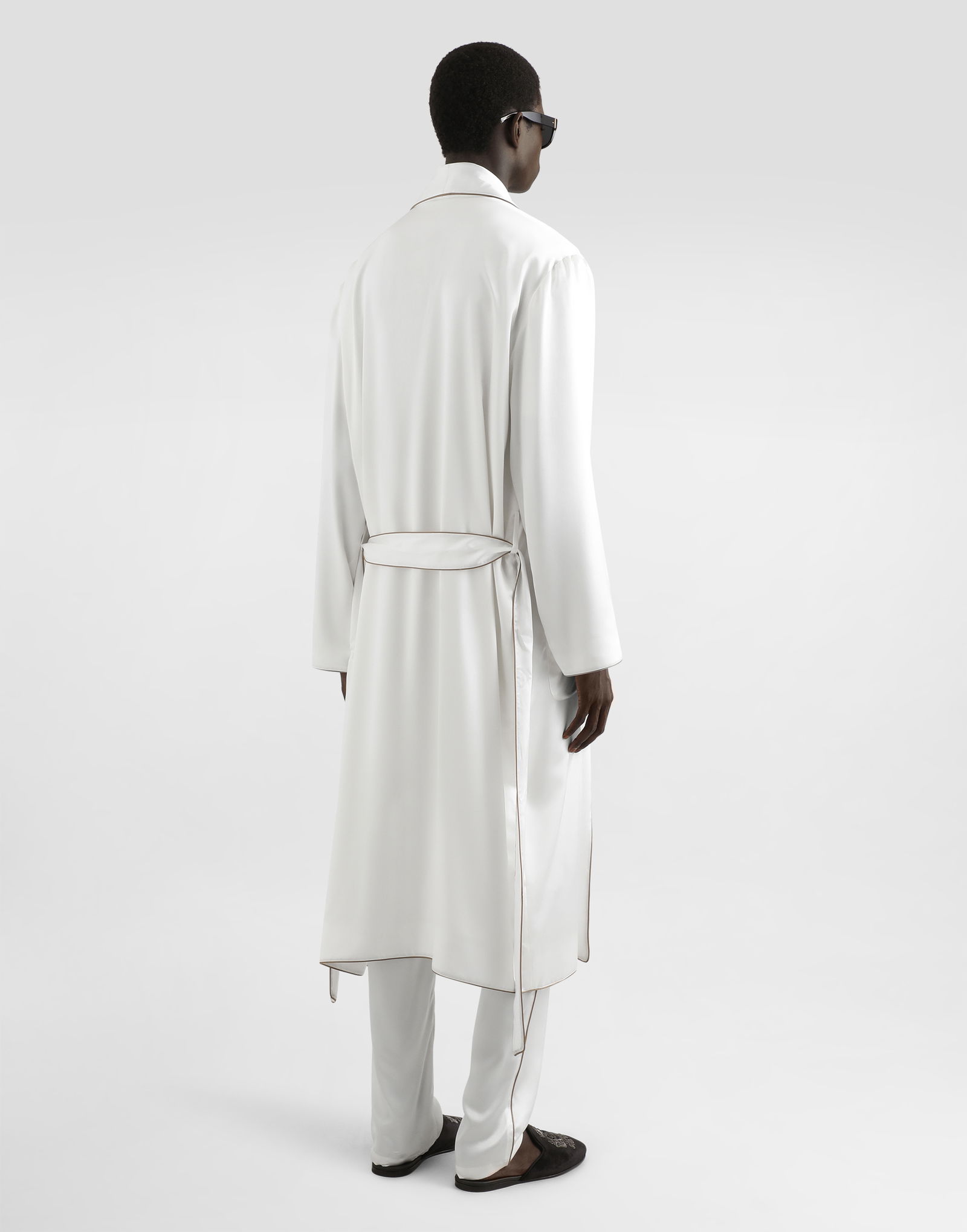 Godgale Robe DOLCE & GABBANA Silk Robe With Embroidery | endource