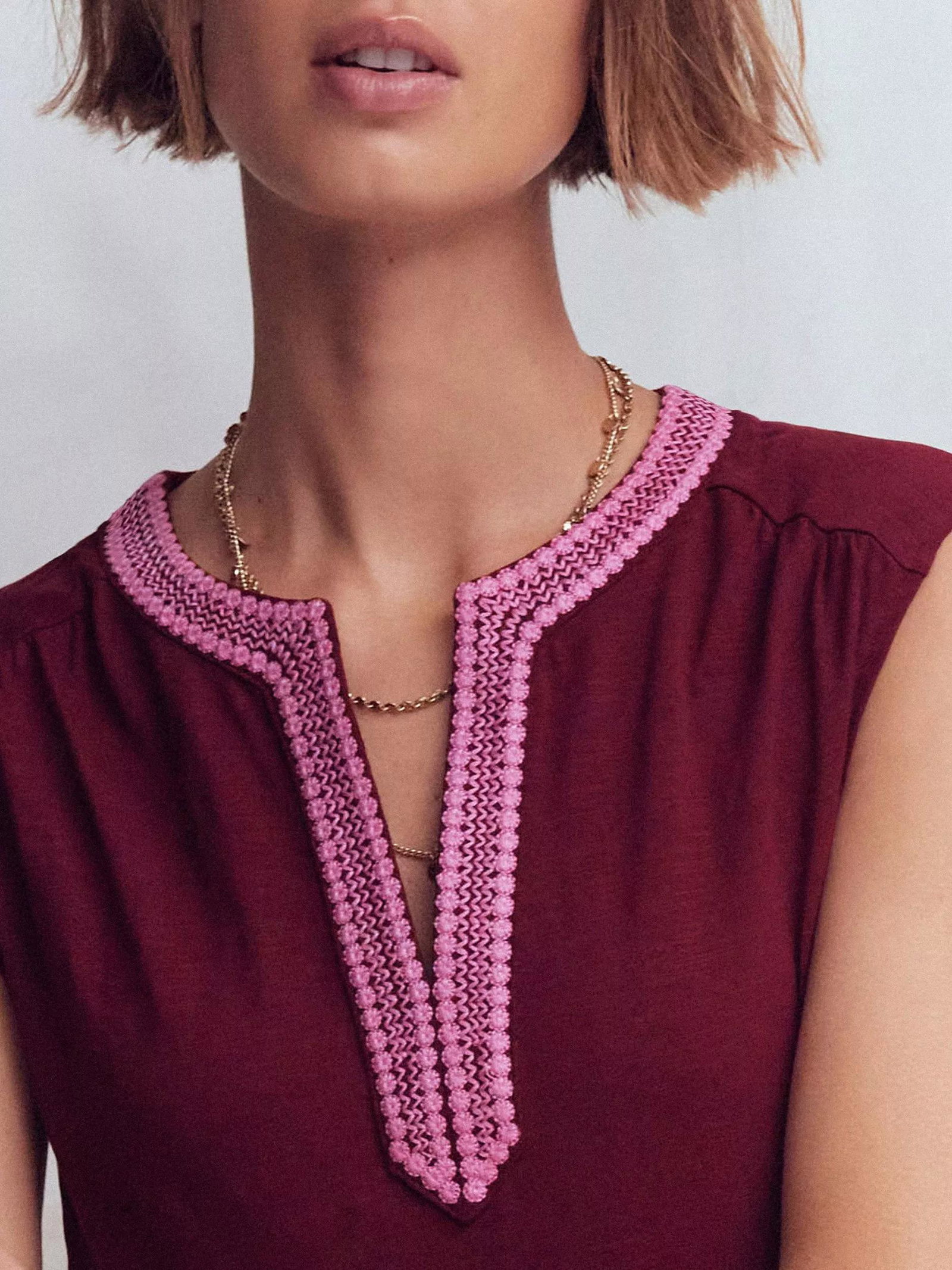 BODEN May Embroidered Midi Dress | endource