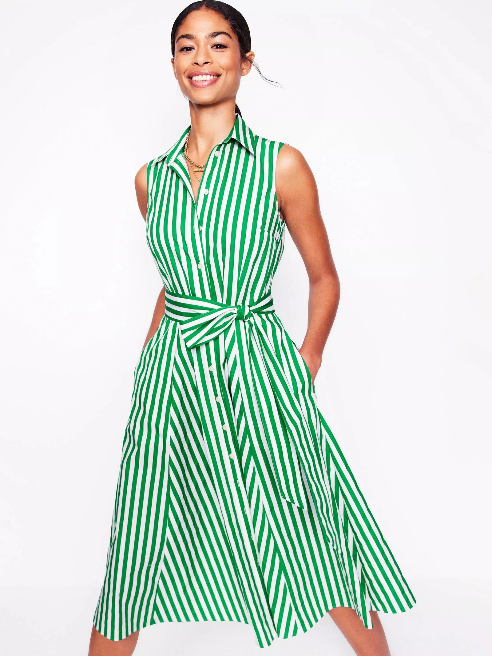 green sleeveless shirt dress Mini Green Velvet Dress – Goddess Exclusive main image 1