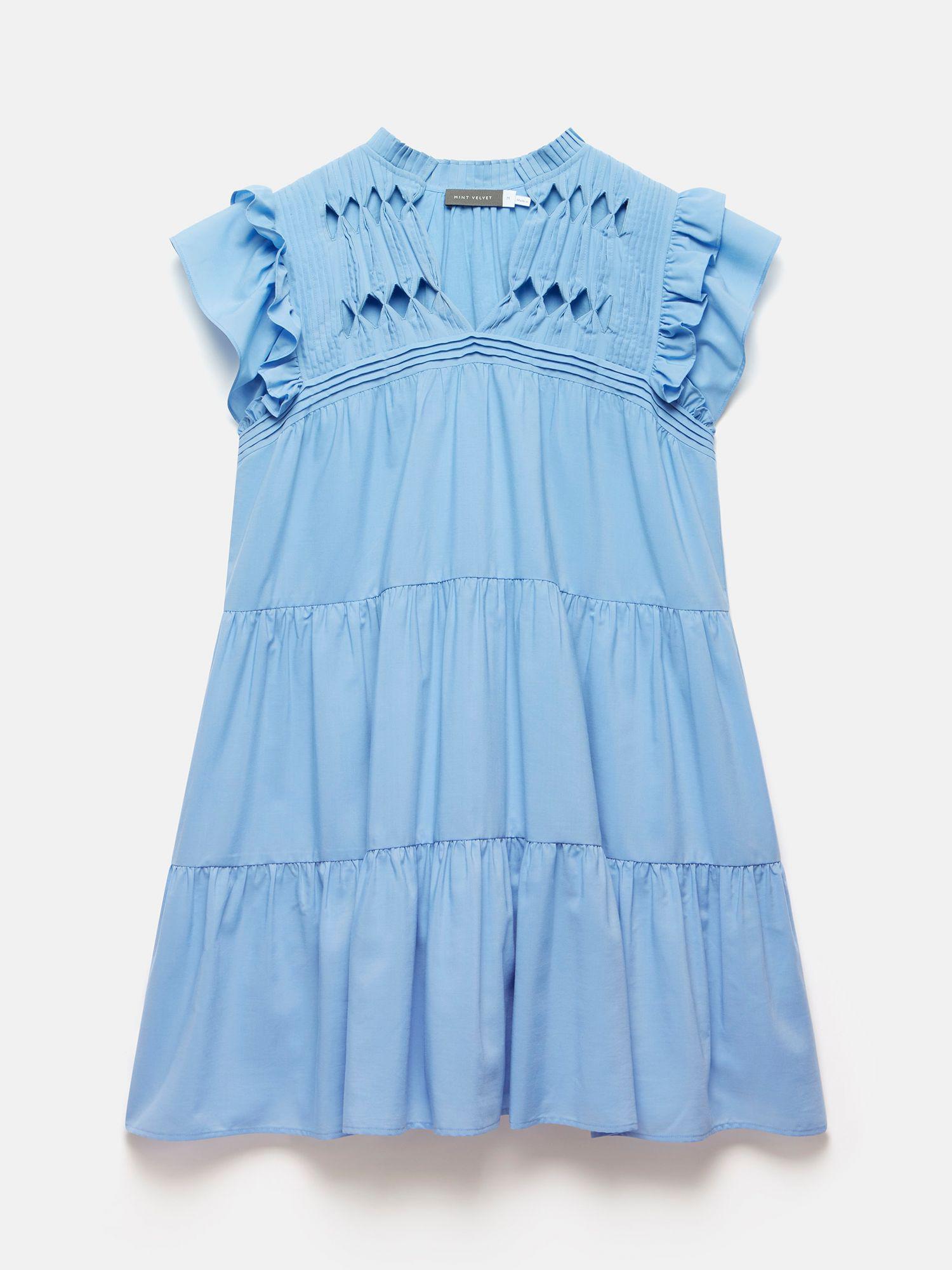 Tier Drop Summer Dress - Avignon Petal Mint