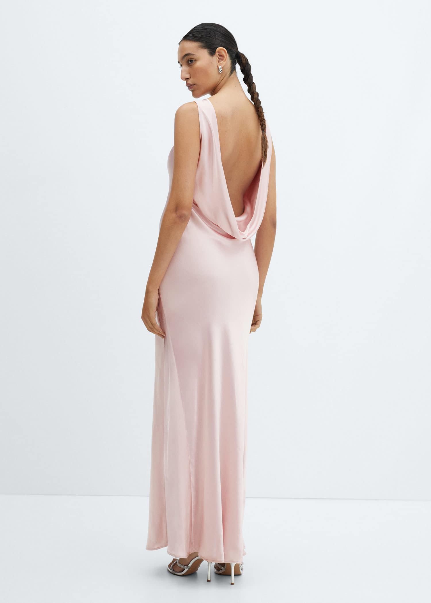 sachin and babi light blue dress Open-back ramie dress - Women