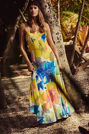 FREE PEOPLE Morning Meadows Maxi Dress | endource