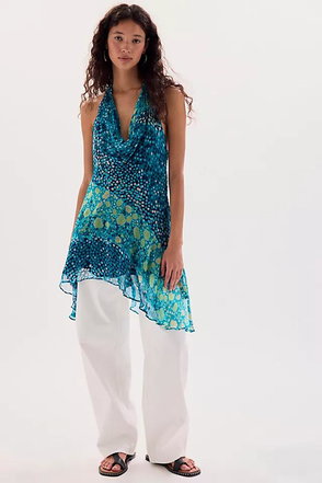 laurie mini dress Laurie Beaded Flower Mini Dress