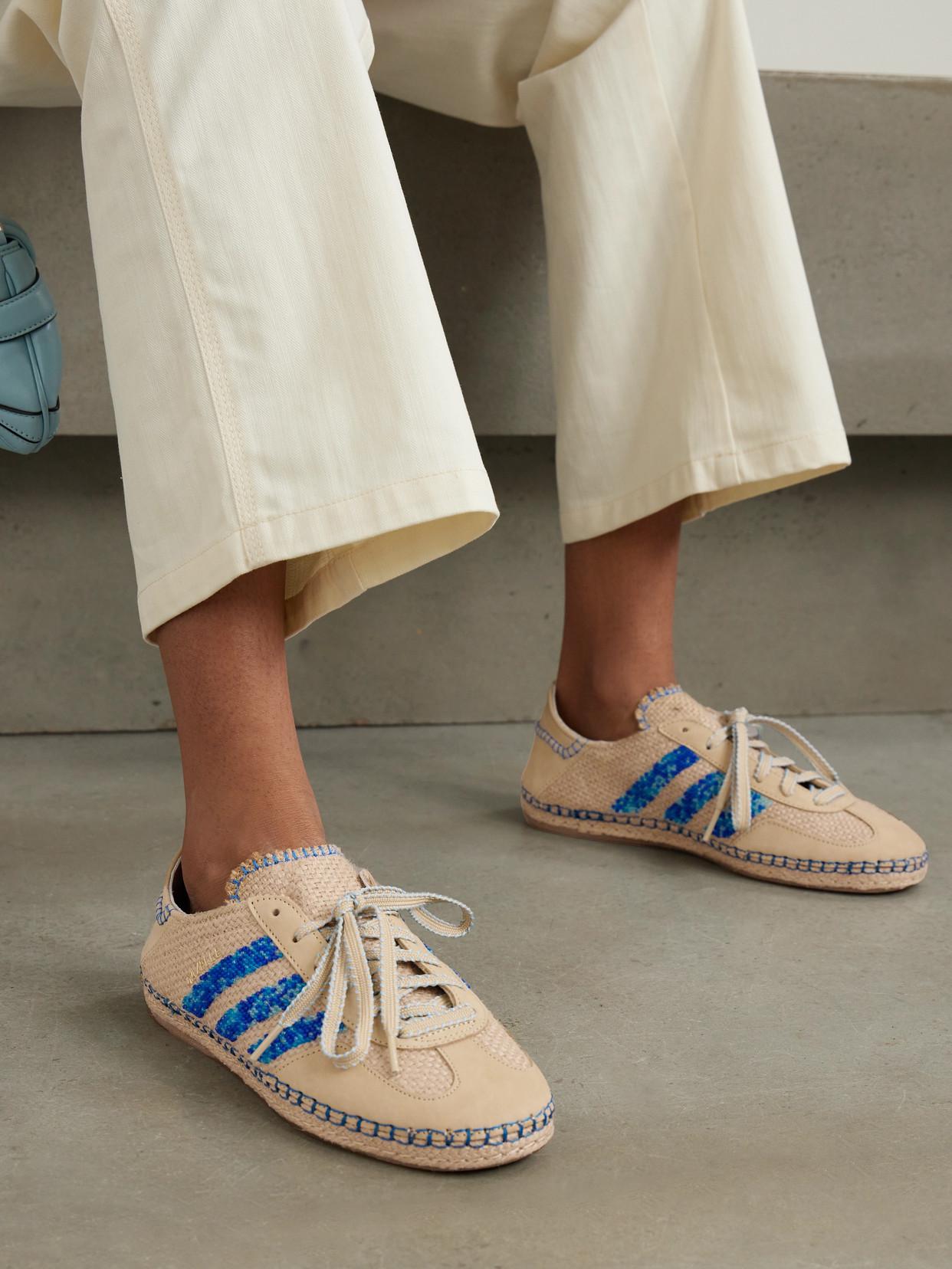 adidas gazelle silver green womens CLOT BY EDISON CHEN X ADIDAS STAN SMITH "BEADED"