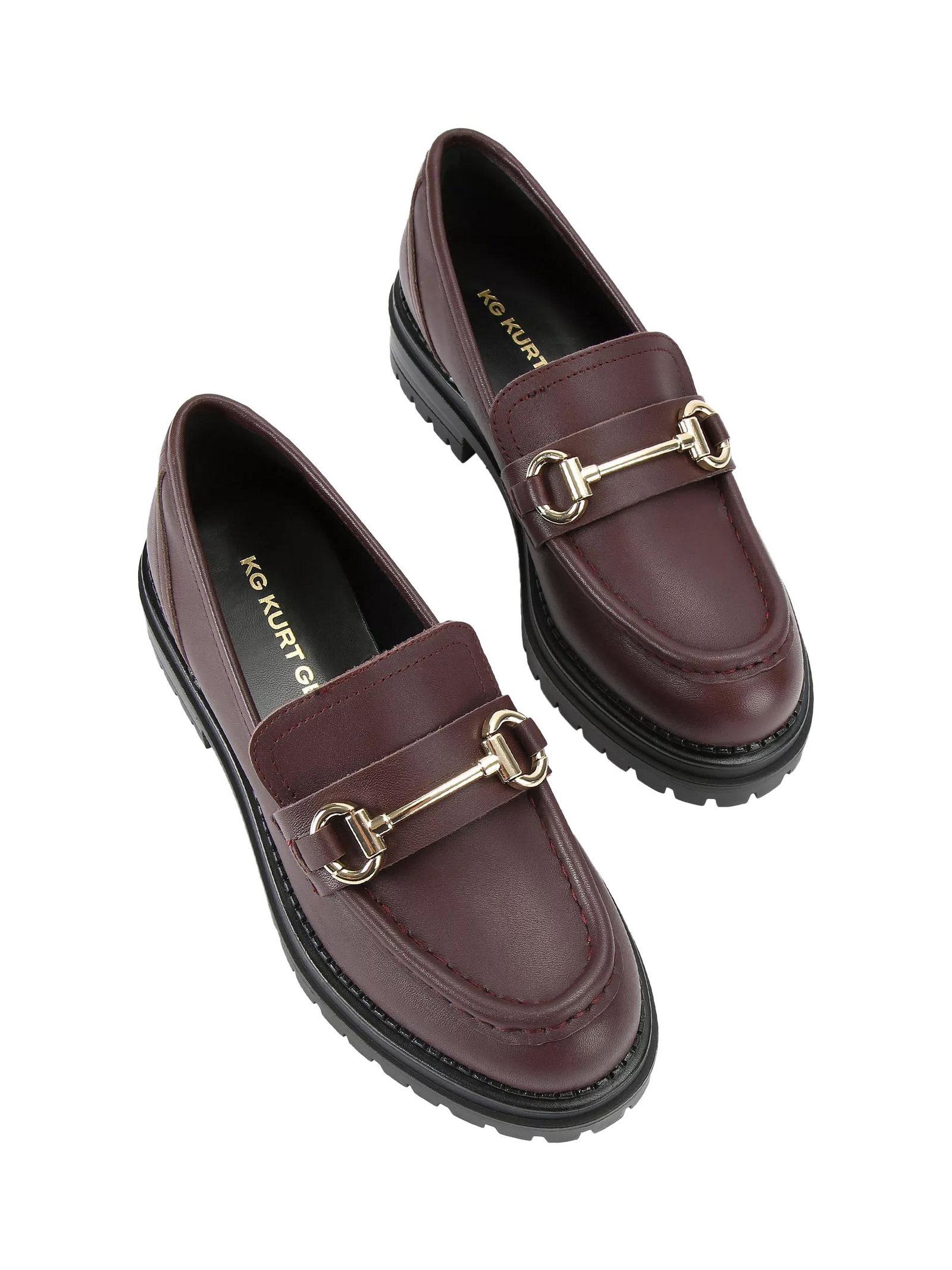 KG KURT GEIGER Tasha Loafers Wine Endource KG KURT GEIGER Tasha Loafers Wine Endource