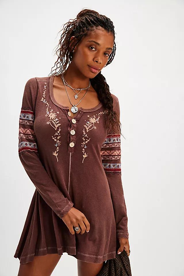 FREE PEOPLE Finley Henley Dress | endource