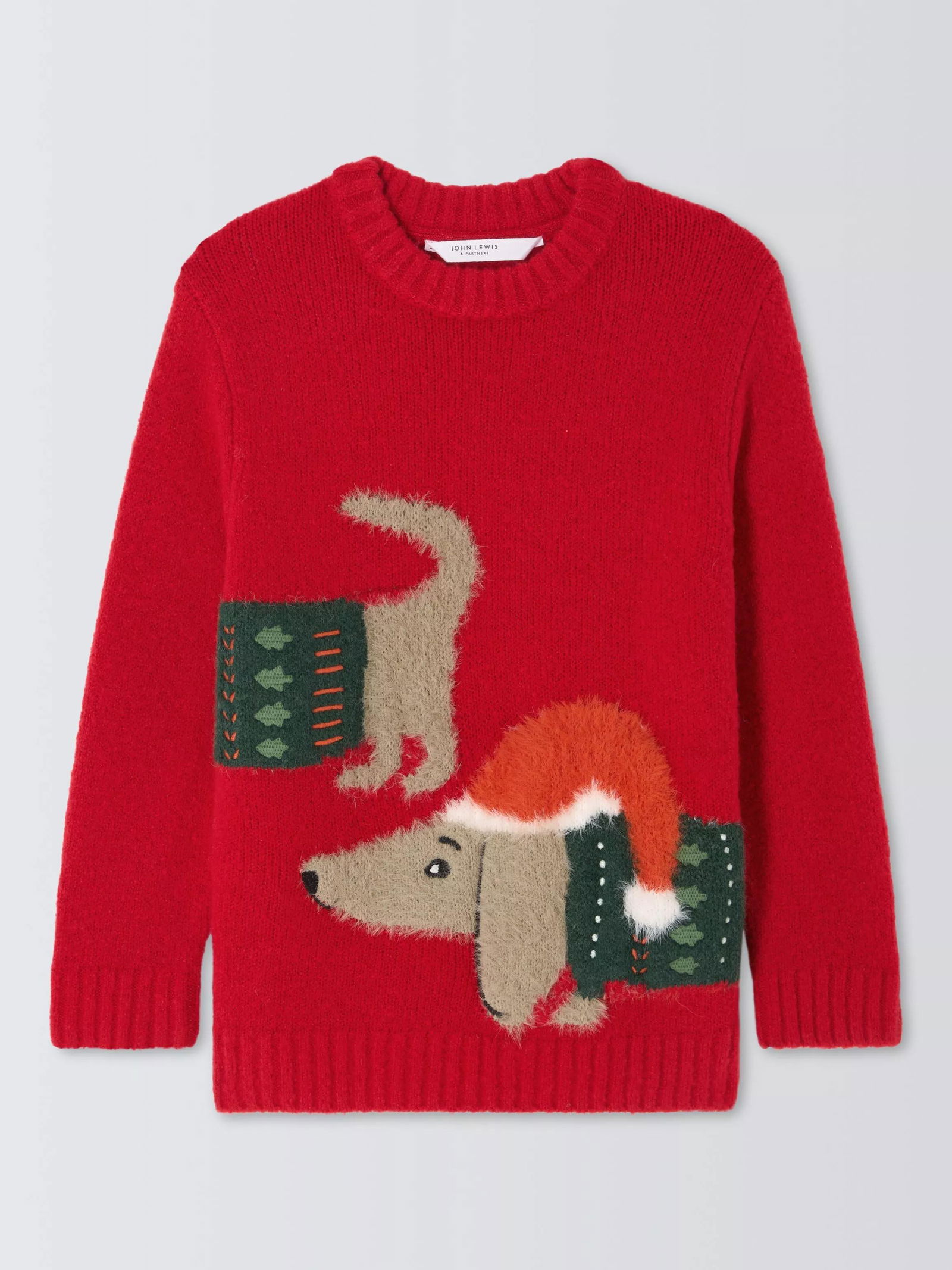 Crew Neck Women's Sausage Dog Christmas Jumper Sausage Dog