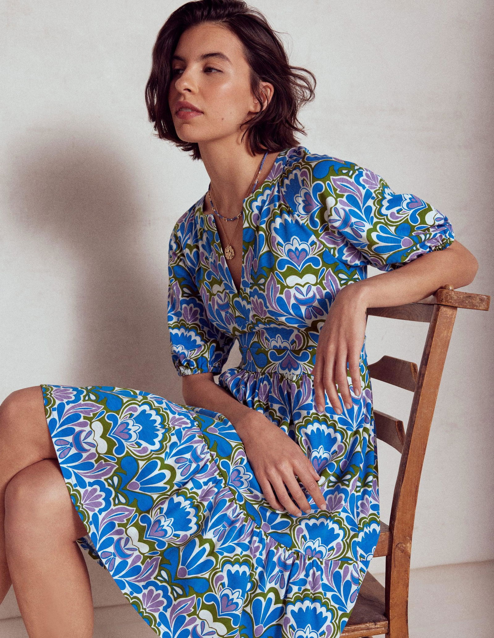 boden piper short jersey dress BODEN Piper Short Jersey Dress