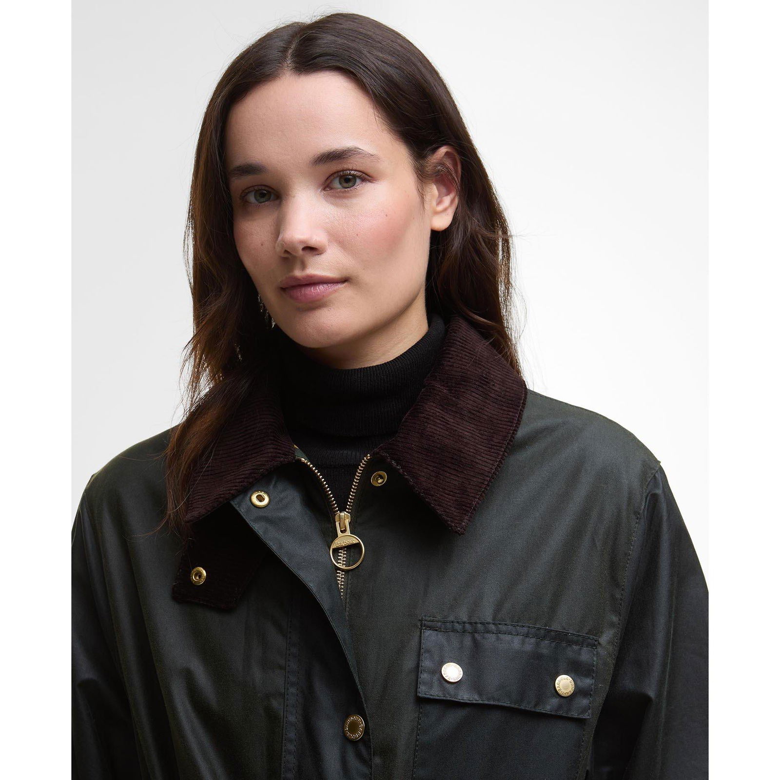Milda waxed Trench Coat