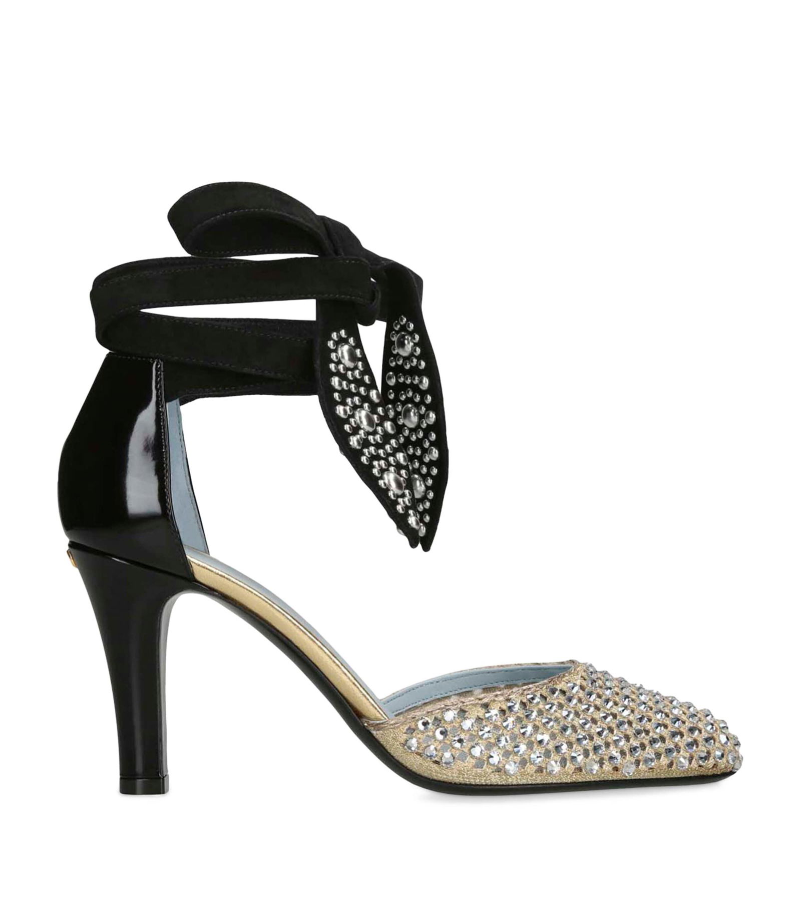Valentino Garavani Women Two-Tone Leather Foliefoliage Pumps