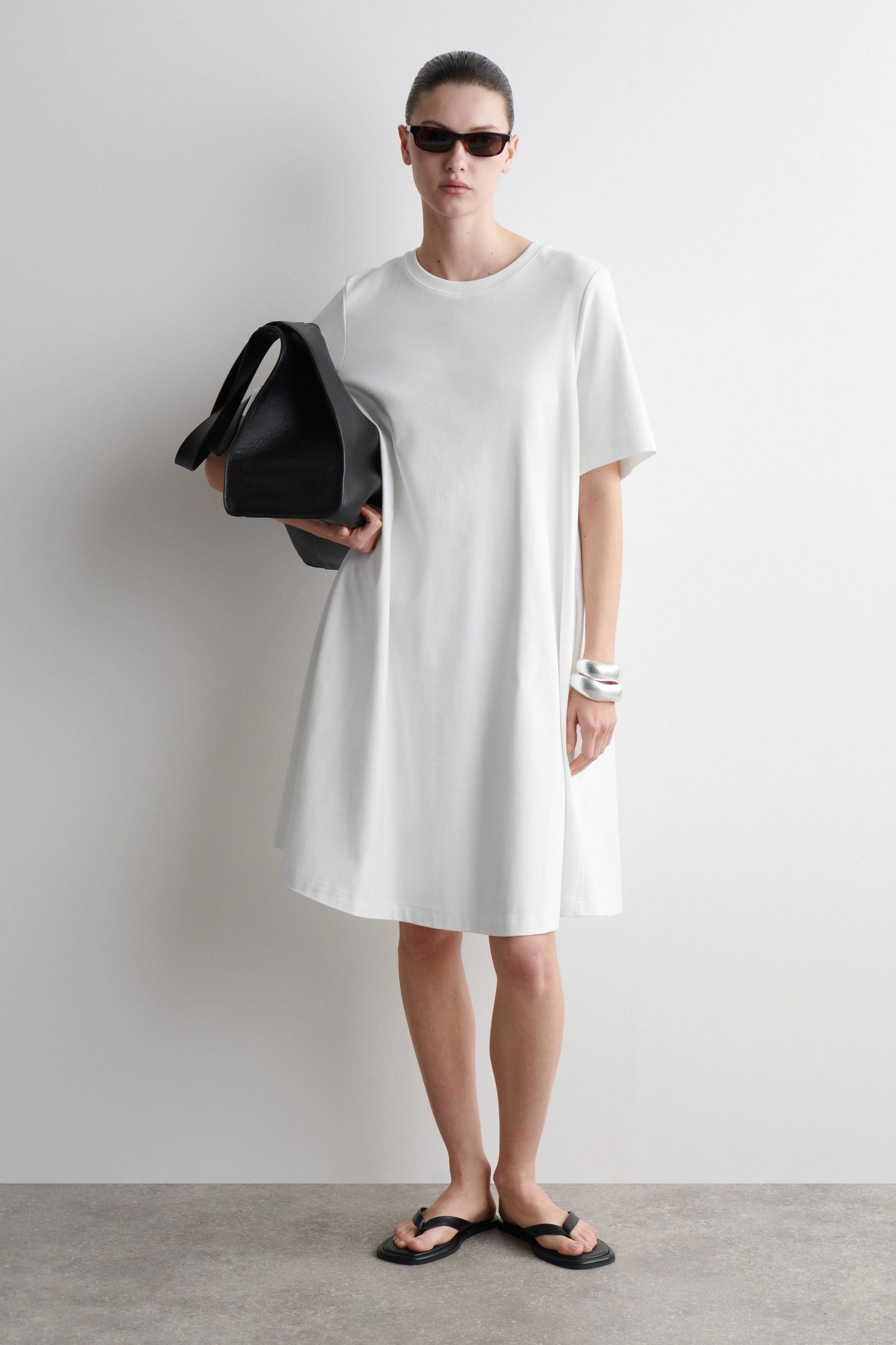 COS A-Line Mini T-Shirt Dress | endource