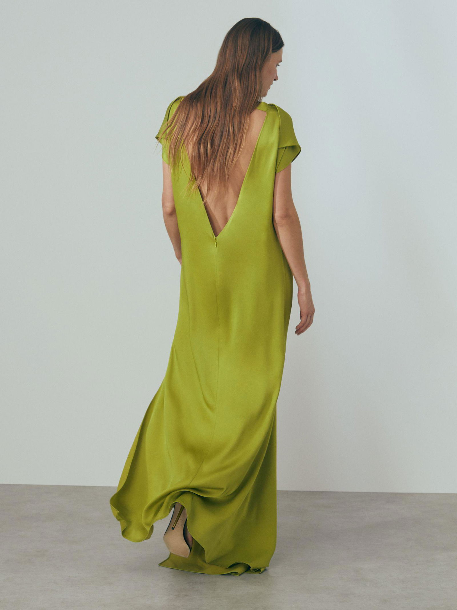 reiss eloise drape neck short occasion dress Buy REISS Eloise Drape-neck Sleeveless Mini Dress - Green At 34% Off