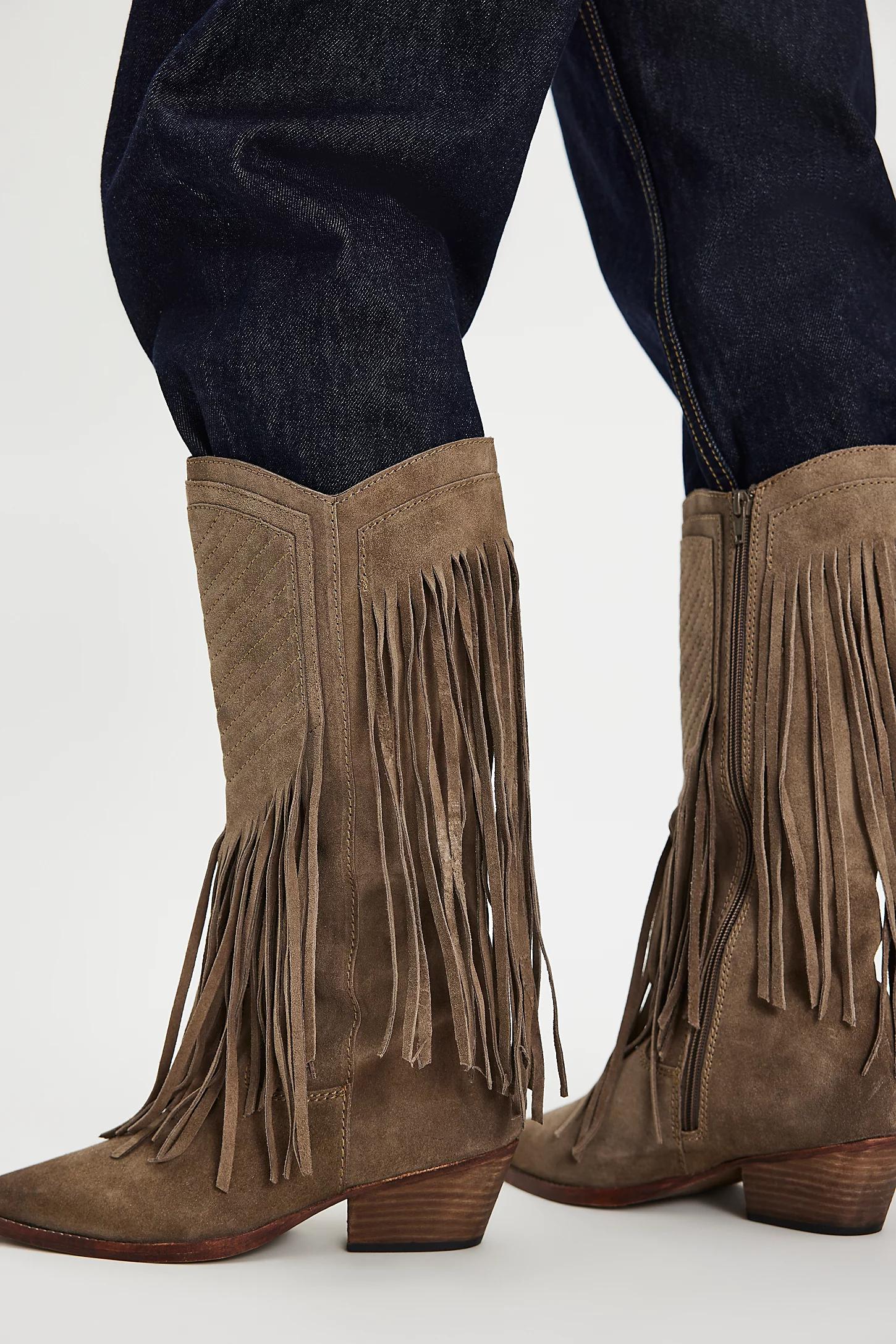 FREE PEOPLE FP Collection - Lawless Fringe Mid Boots | endource