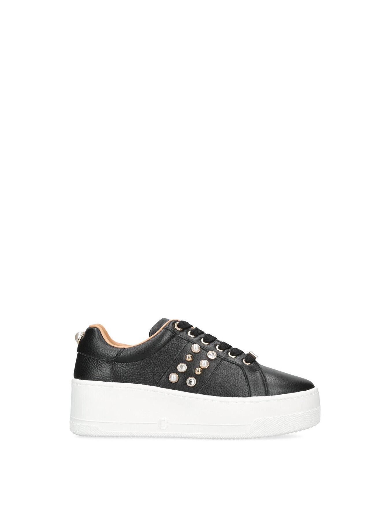 carvela white trainers sale