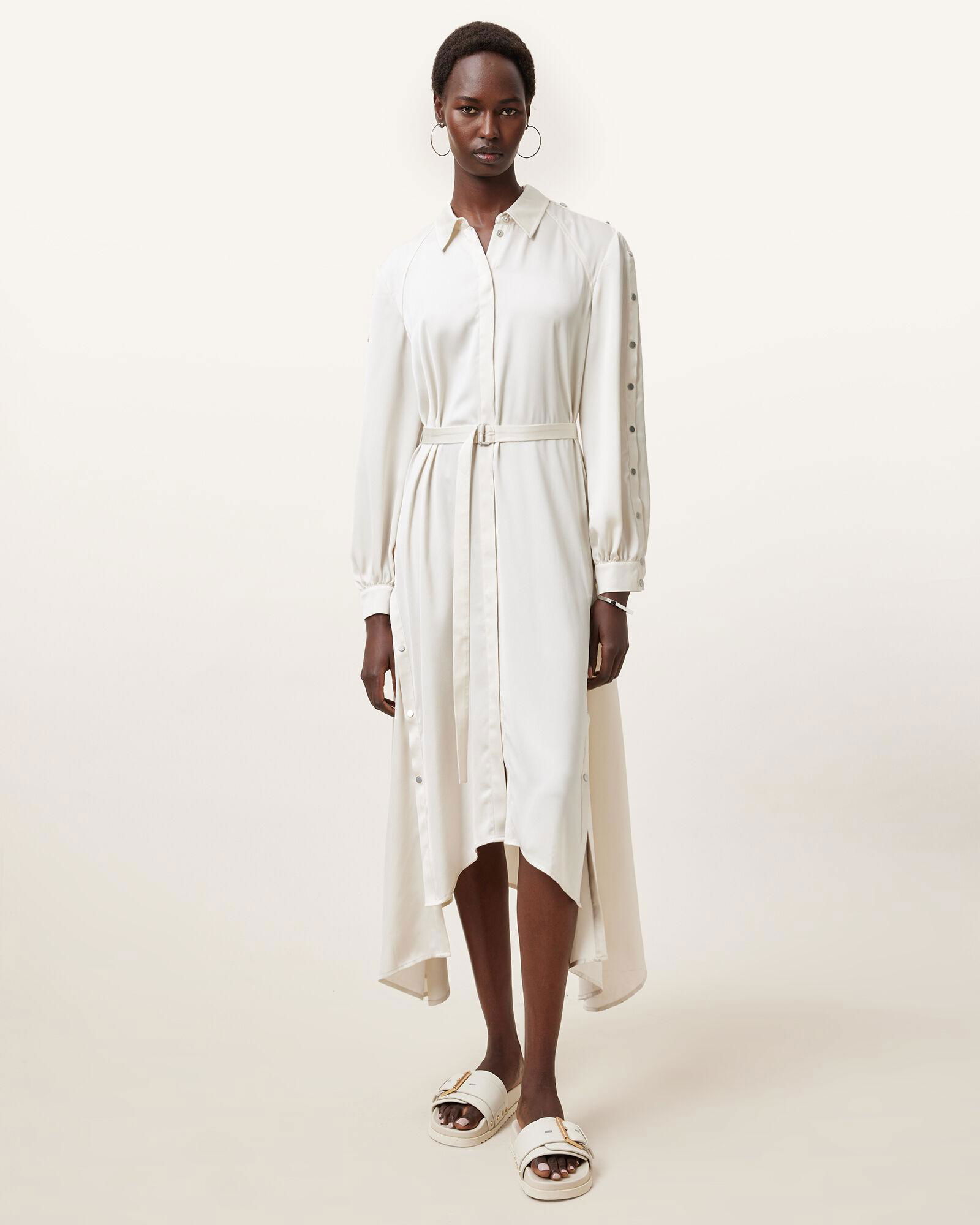 lexi midi dress Tularosa Lexi Midi Dress in Chocolate Brown