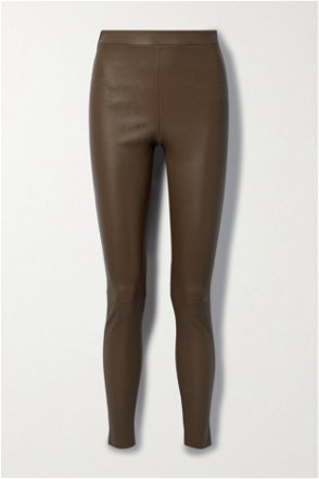 Polo Ralph Lauren Wool Blend Leggings, Antique Brown, XS