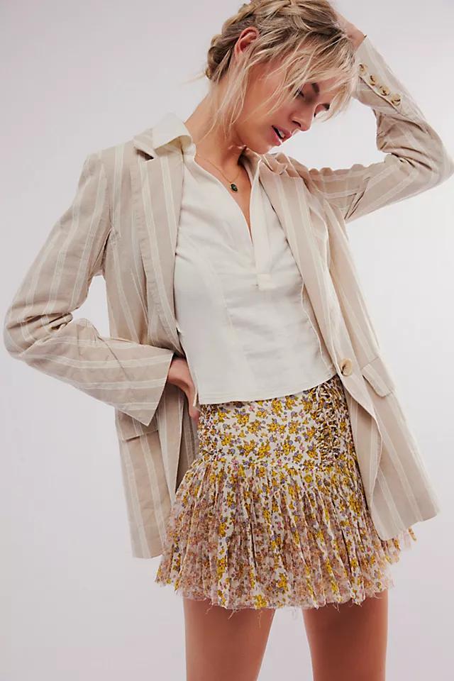 Paradise Found Mini Skort Ivory Combo FP