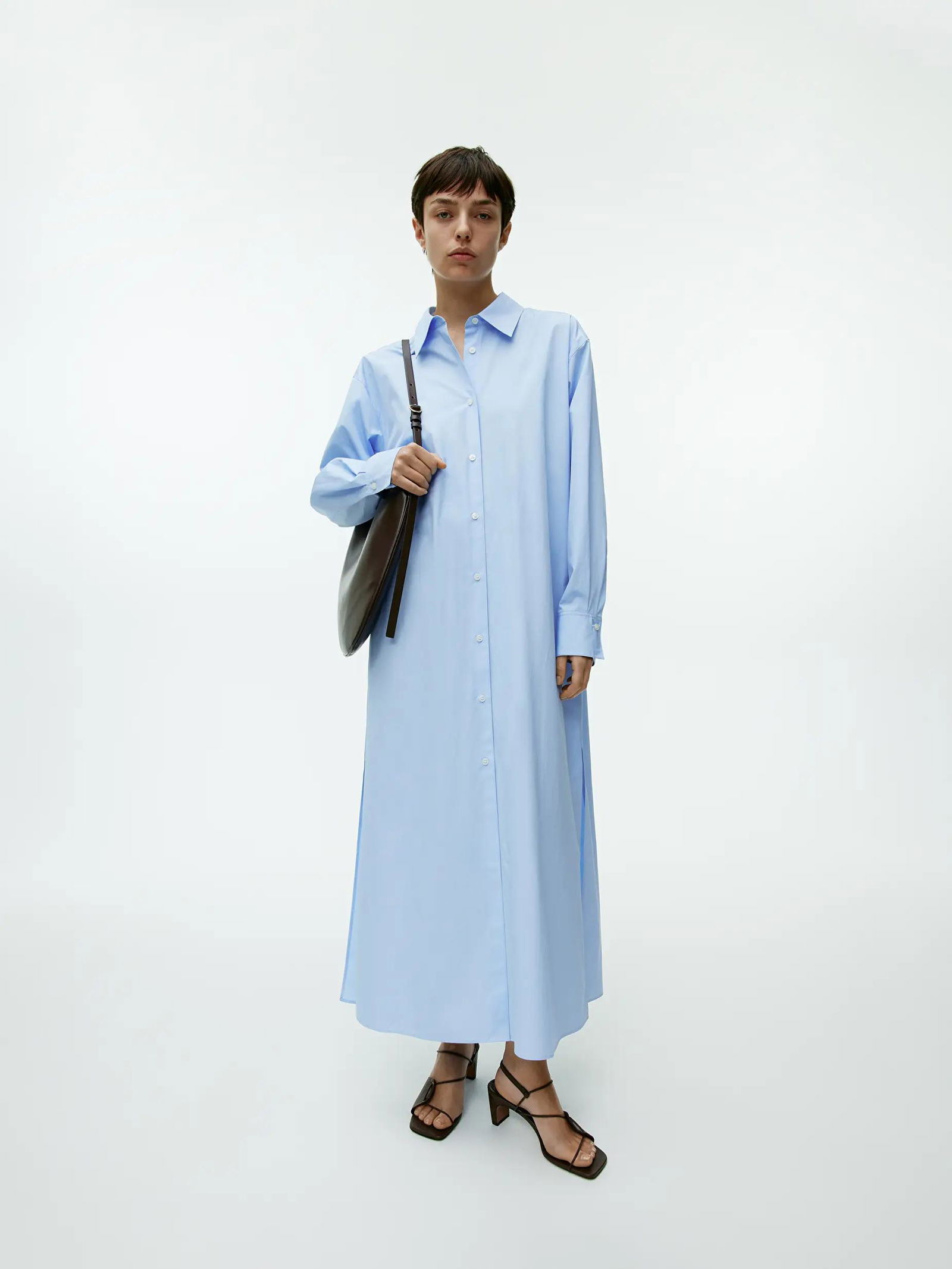 arket oversized shirt dress ARKET Oversized Shirt Dress