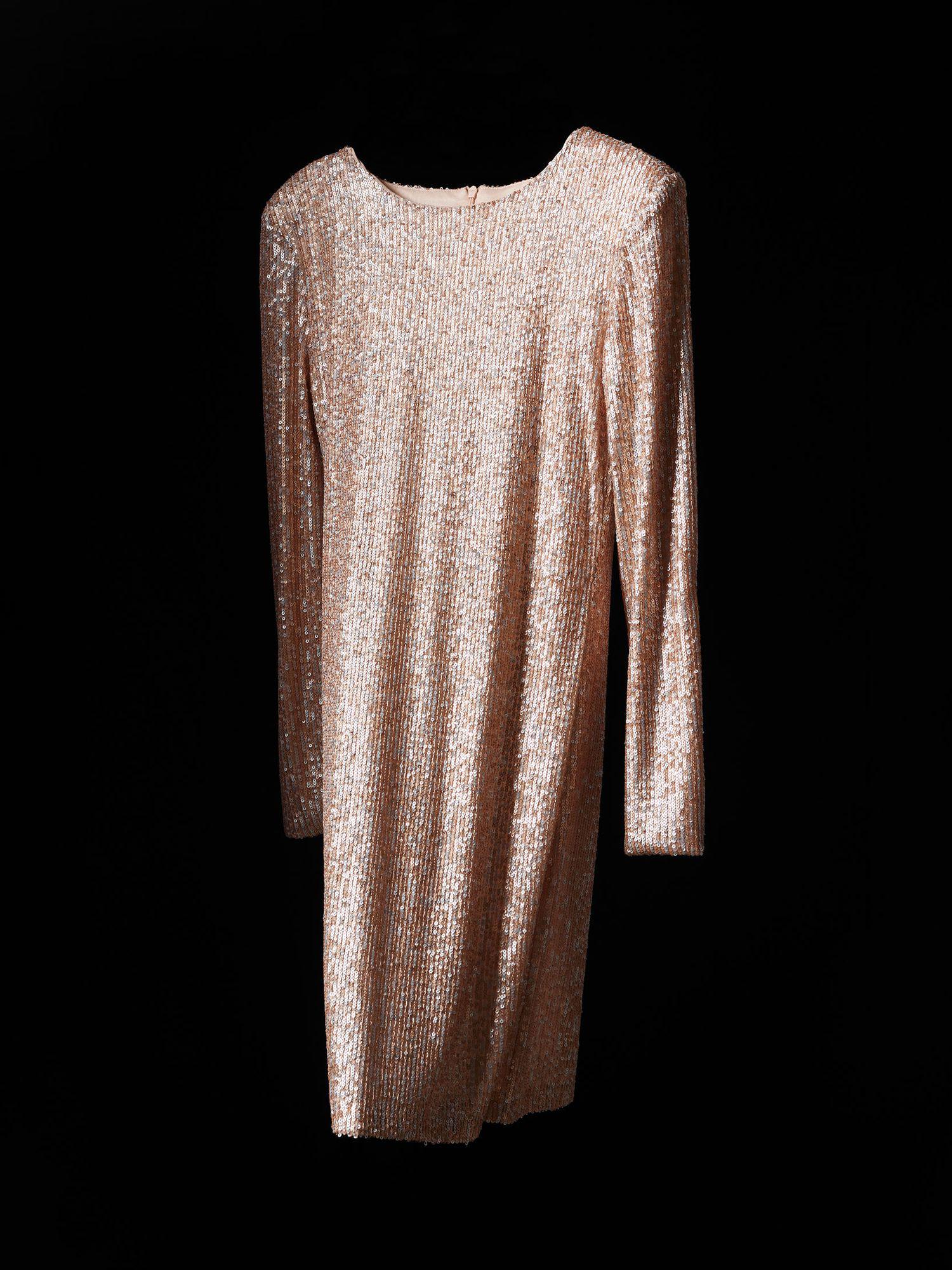 slim fit dress slacks Rose Gold Luxe Round Frame Sunglasses  Dress Up