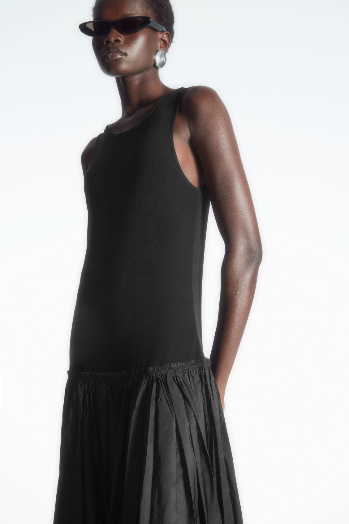 drop waist dress cos COS 