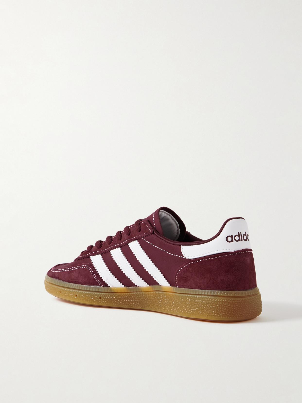 ADIDAS ORIGINALS Sporty & Rich Handball Spezial Leather-Trimmed Suede And  Nubuck Sneakers | endource
