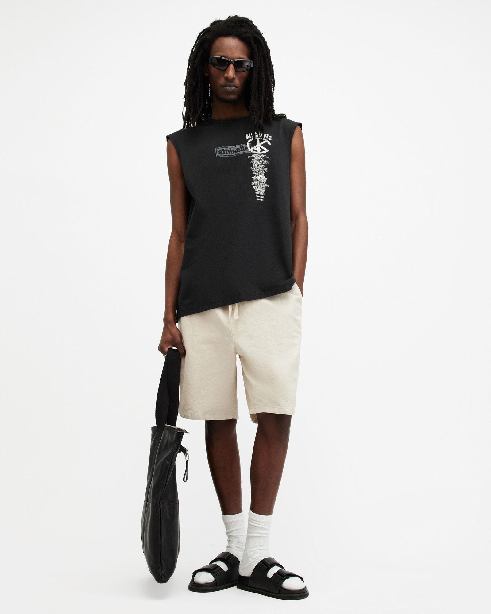 ALLSAINTS Stock Sleeveless Printed Tank Top | endource