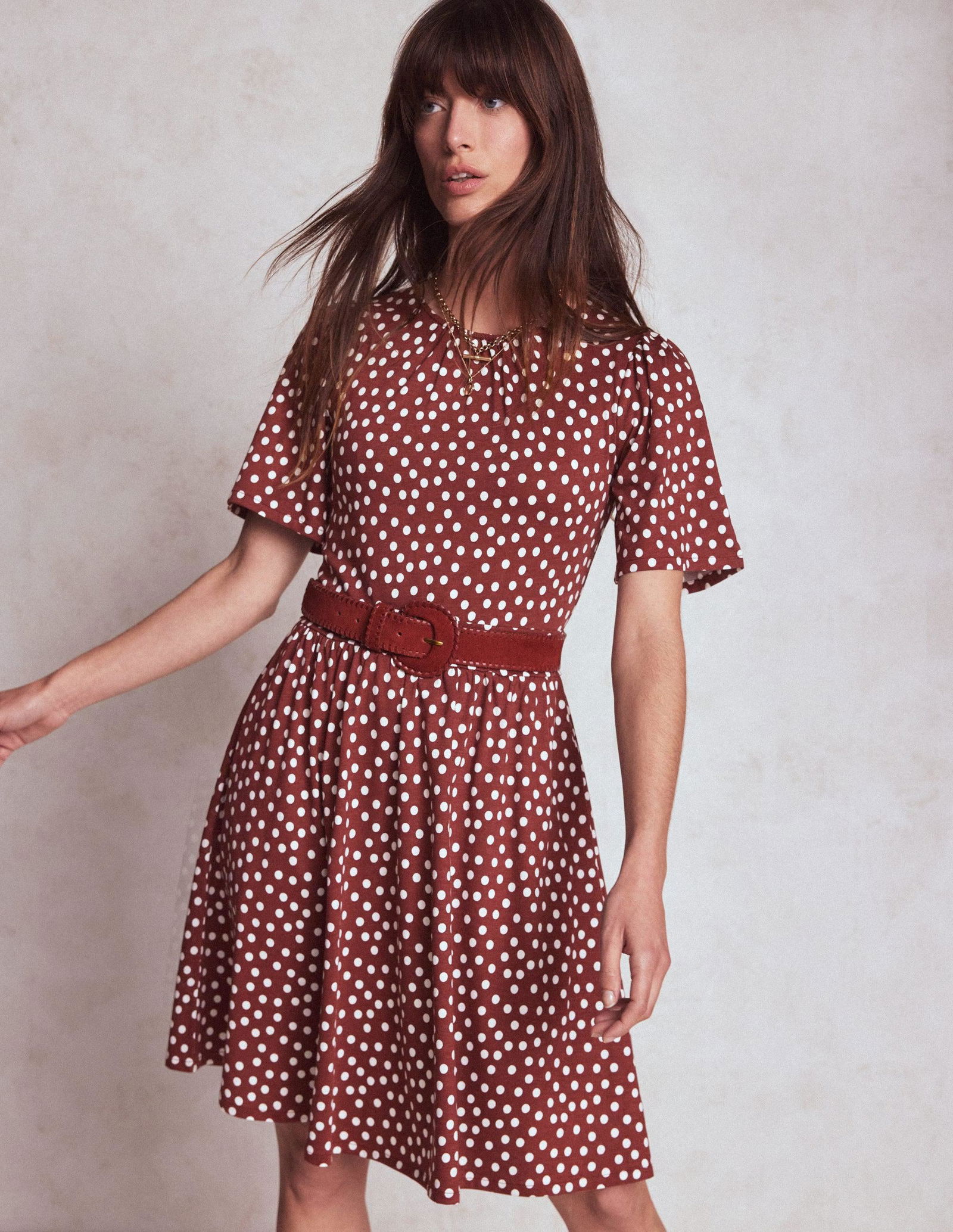 BODEN Louisa Short Jersey Dress | endource