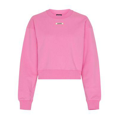 Gros Grain Sweat Shirt Jacquemus Rose JACQUEMUS The Gros Grain
