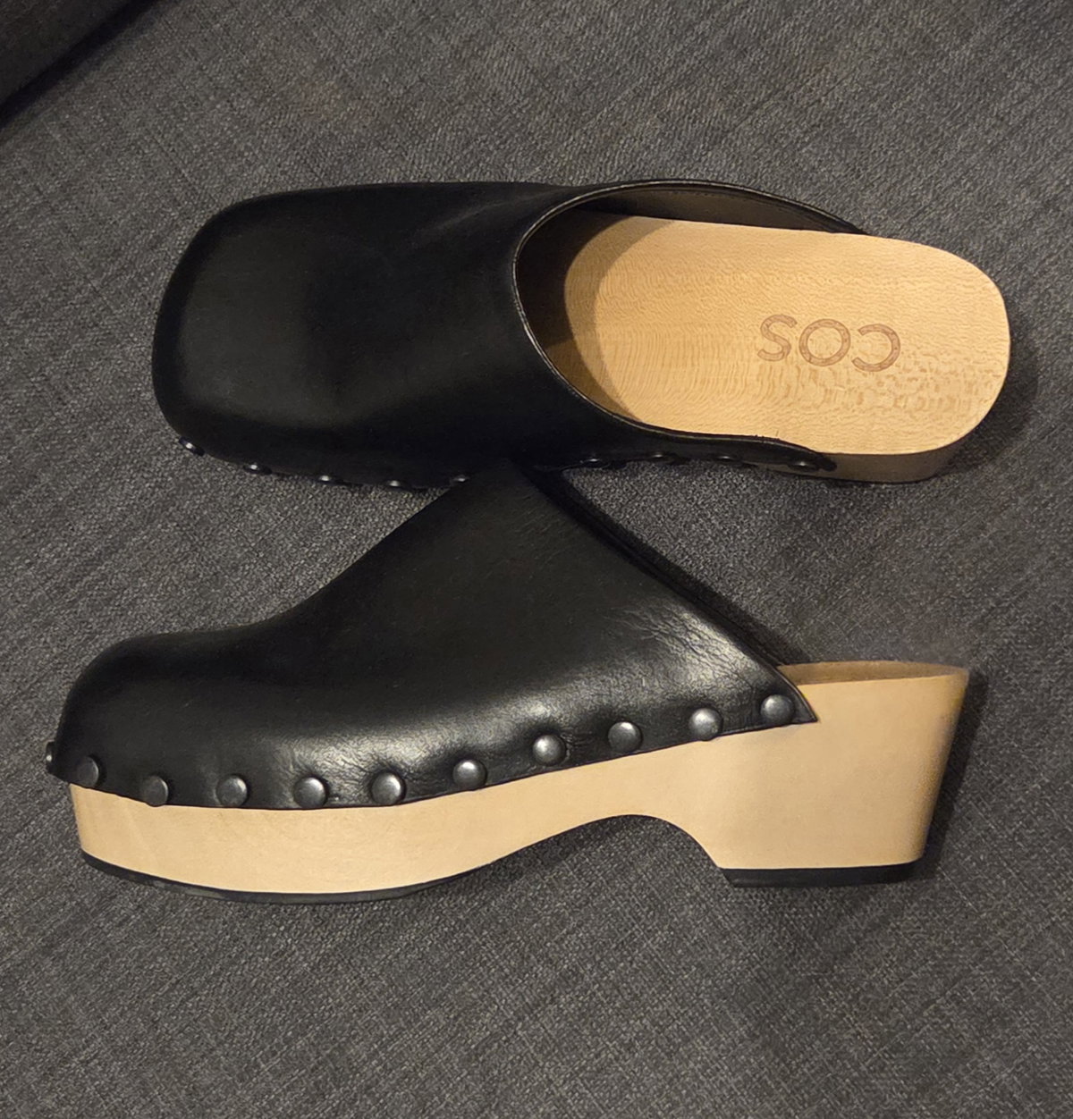 COS Leather Clogs | endource