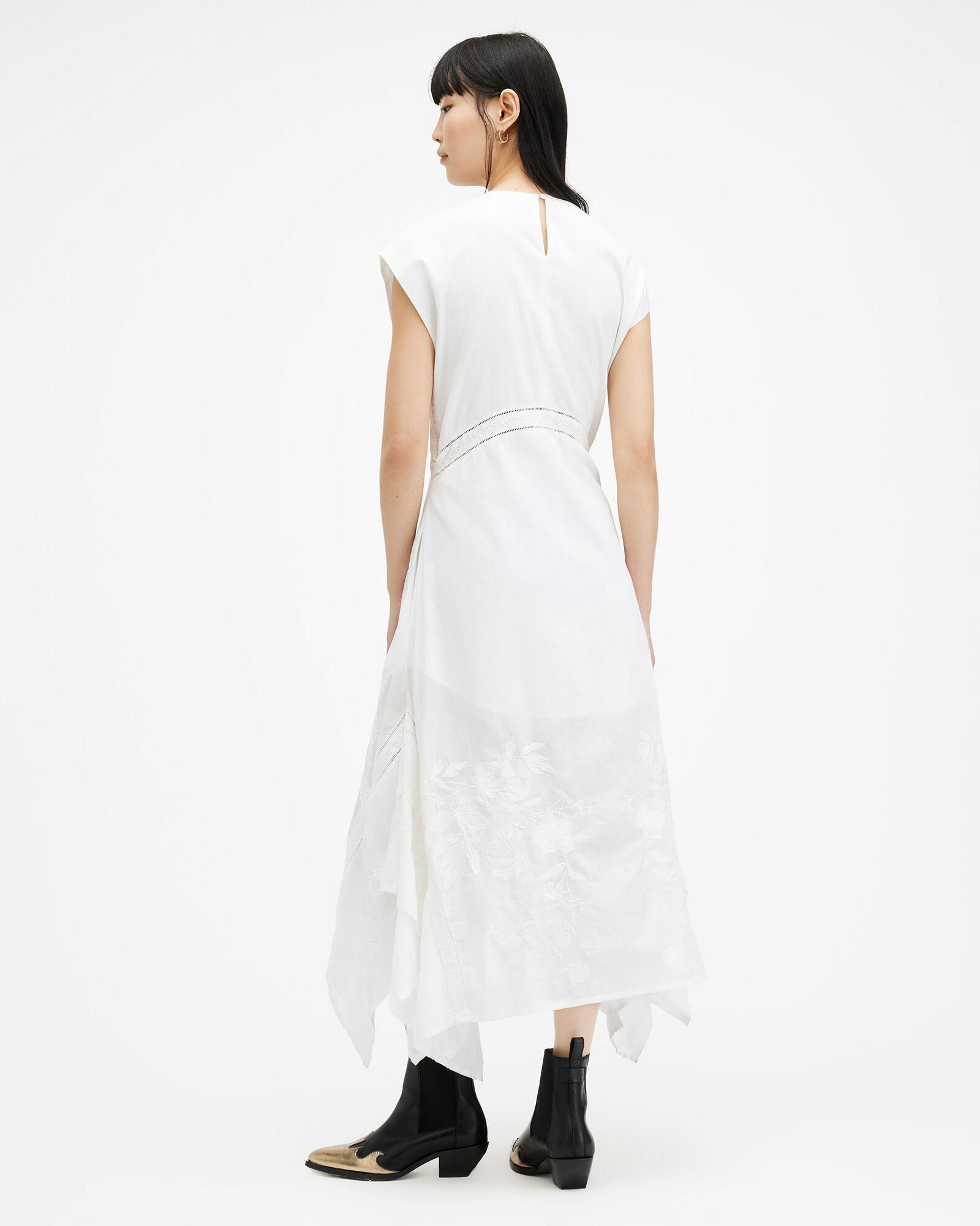 ALLSAINTS Gianna Embroidered Maxi Dress