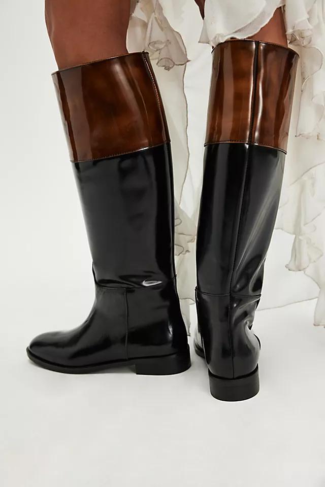 FREE PEOPLE FP Collection - Two-Tone Tailored Riding Boots | endource