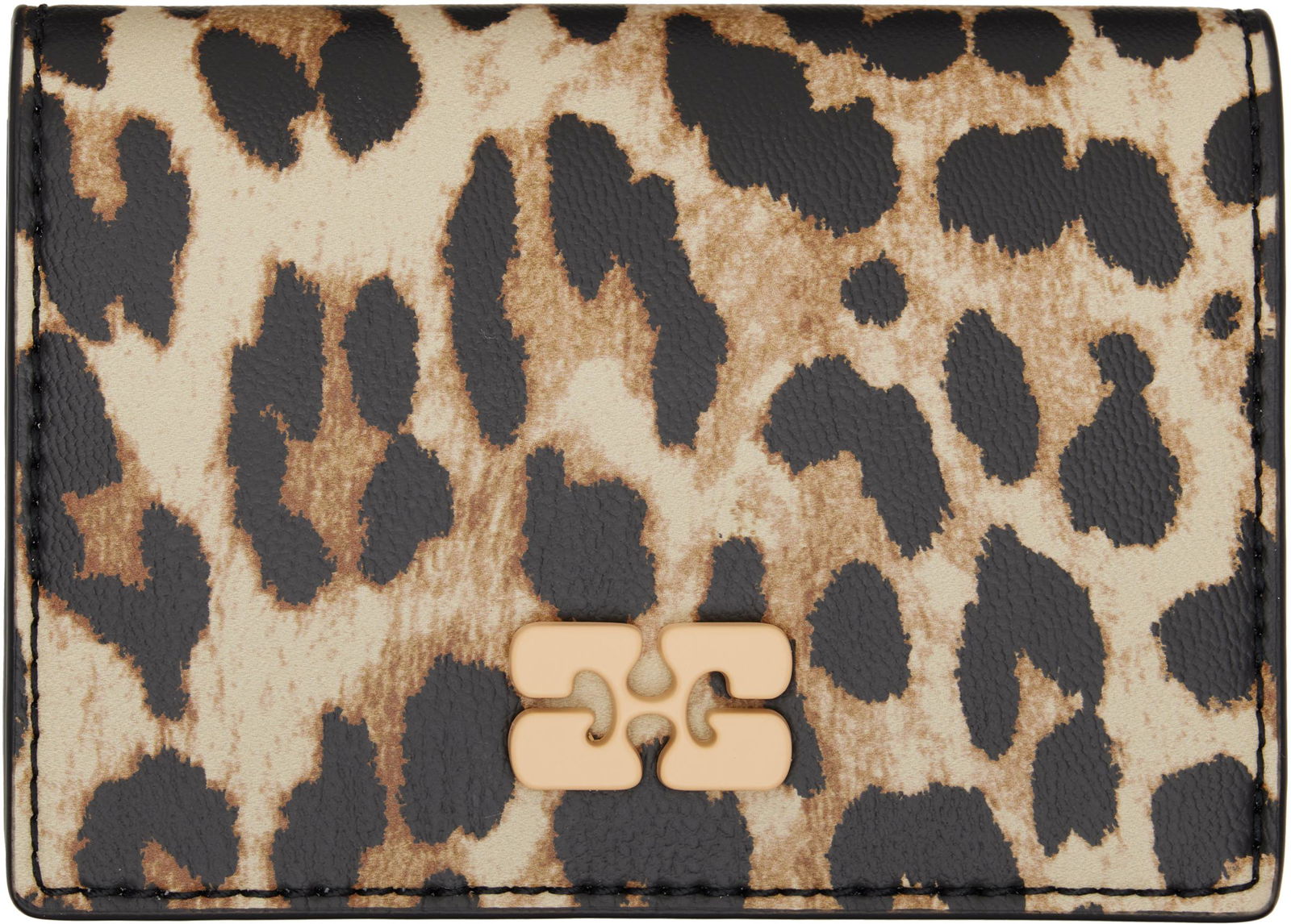 Animal GANNI Bou Card Holder With Flap