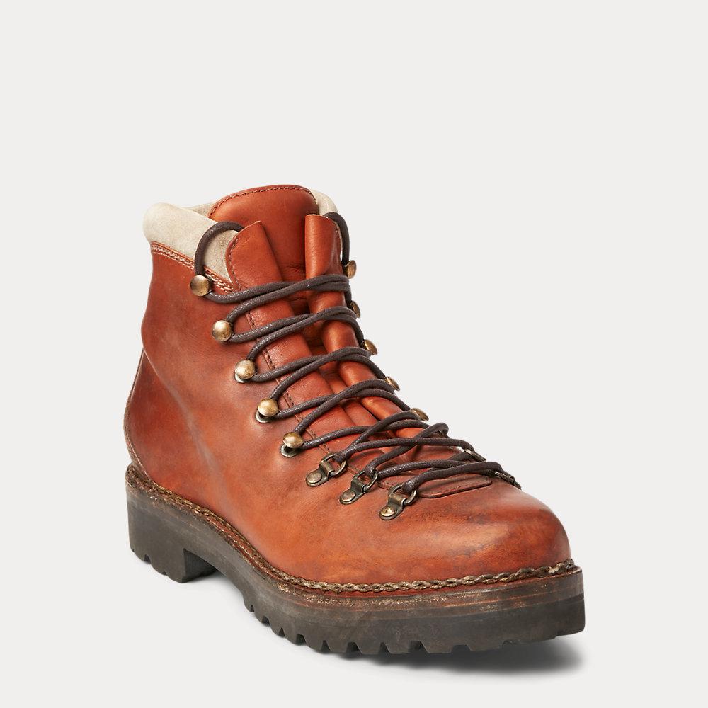 Ralph Lauren Purple Label Boots Mens Size 9D Brown Suede Darrow Lug‎ Hiking Ralph Lauren Purple Label | Shoes | Ralph Lauren Purple  main image 4