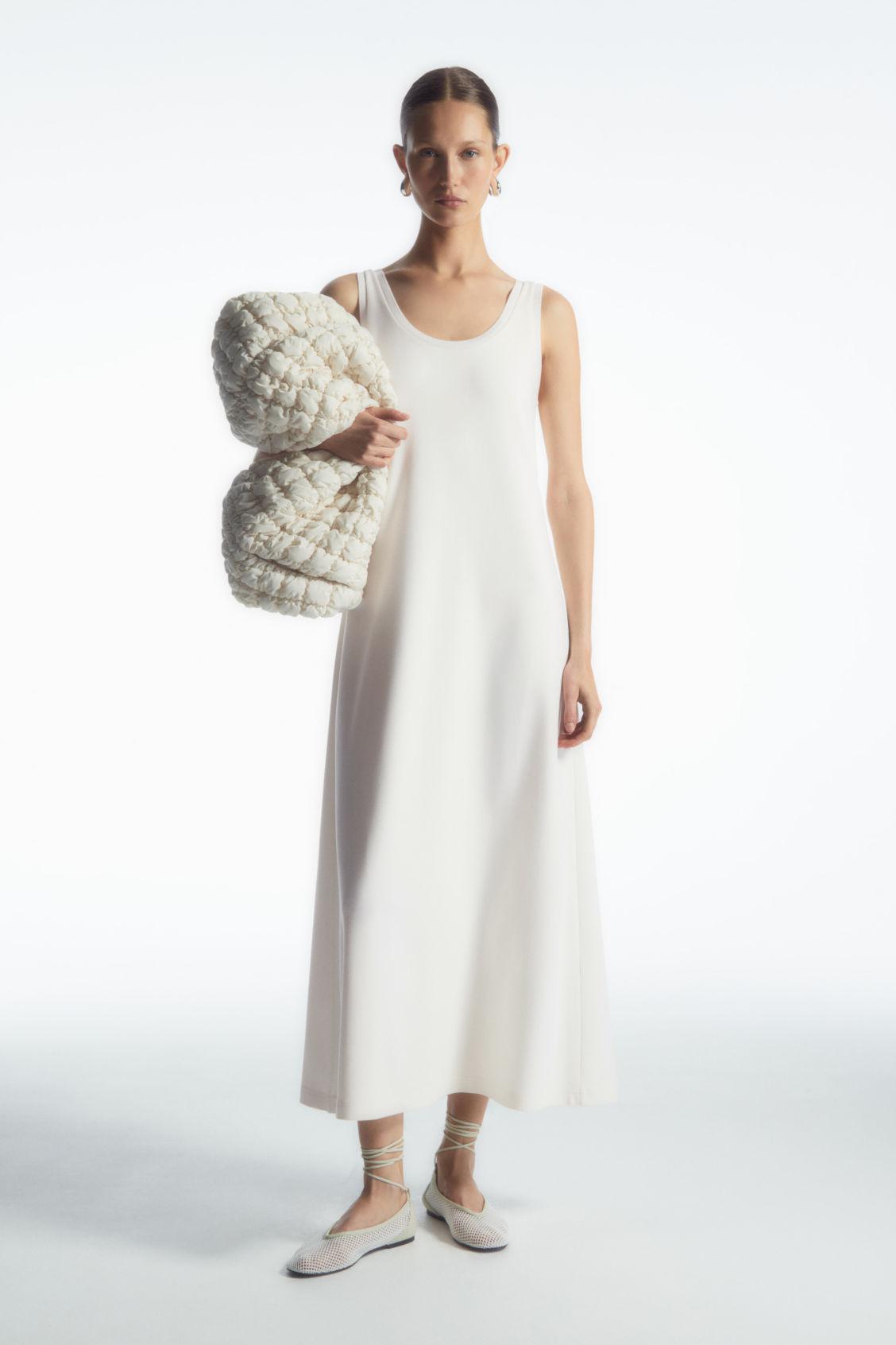 scoop neck jersey midi dress 60% off COS Scoop-Neck teen sewing patterns