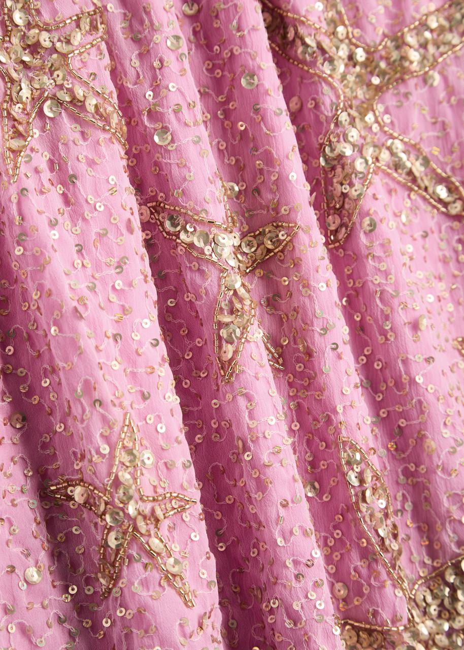 rixo pink sequin dress RIXO HOT PINK DRESS