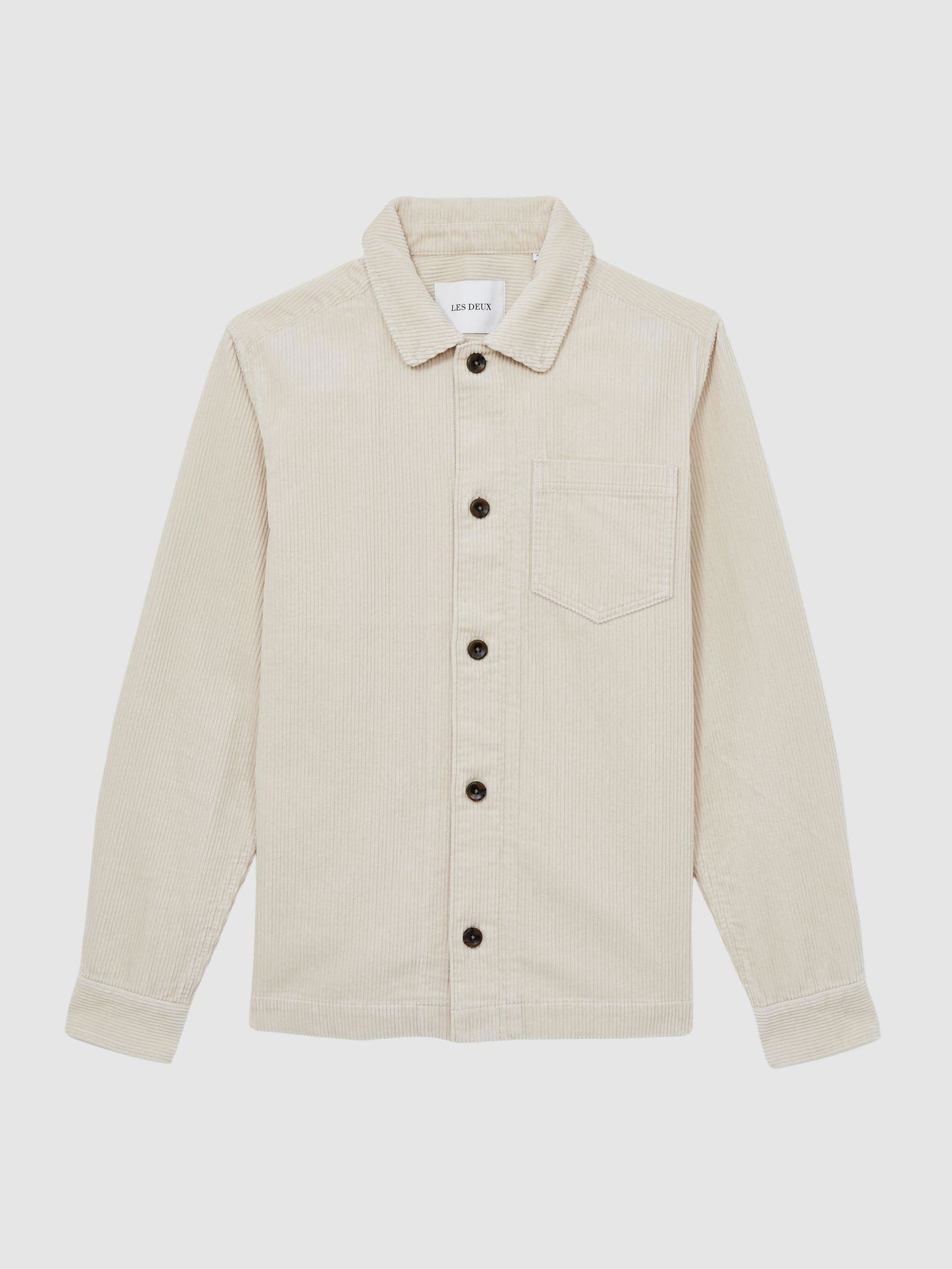 Organic Cotton Corduroy Overshirt main image 1