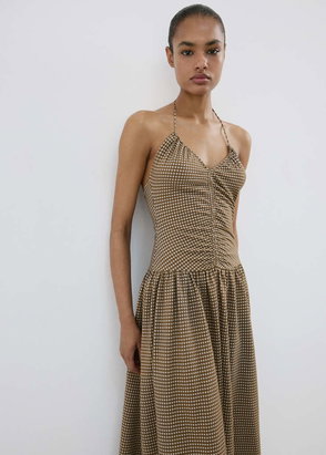 MANGO Ribbed Jersey Dress | endource