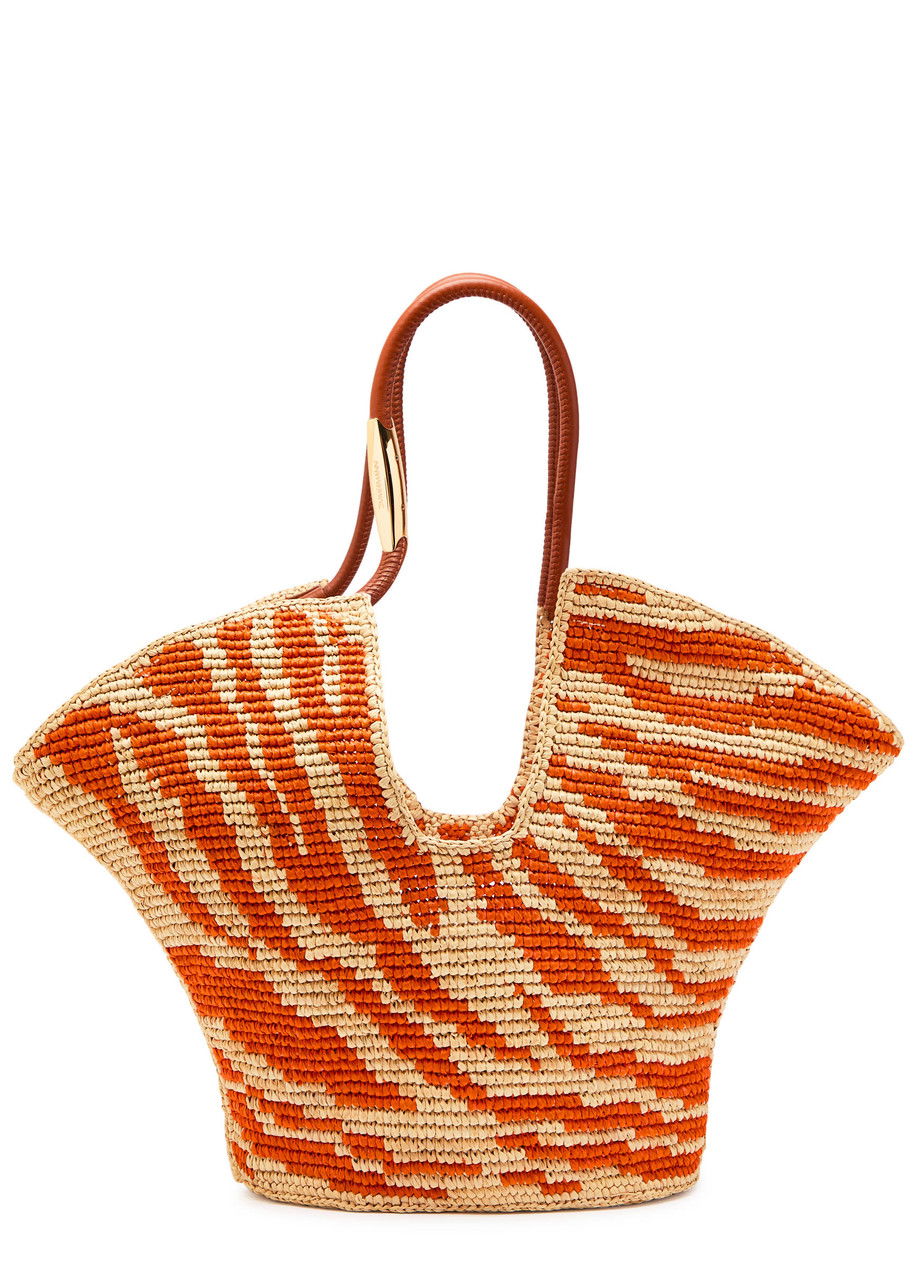 nico in vintage zebra raffia main image 0