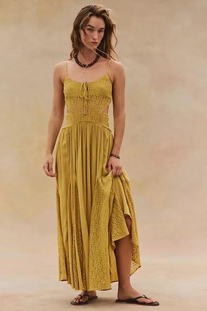 chinese dress ladies Petal and Pup Women's Colette Maxi Dress - Garden Floral main image 0